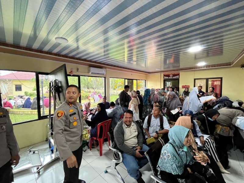 Pemohon SKCK Membludak, Polres Bengkalis Lakukan Langkah Ini