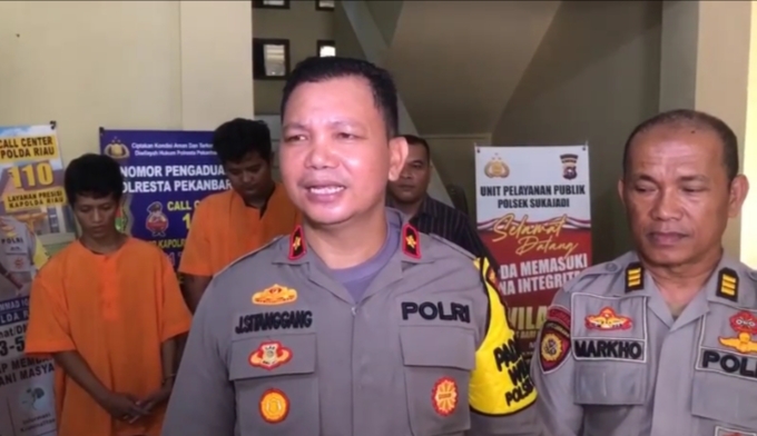 Terlibat Jambret, Anggota KPPS di Pekanbaru Ditangkap