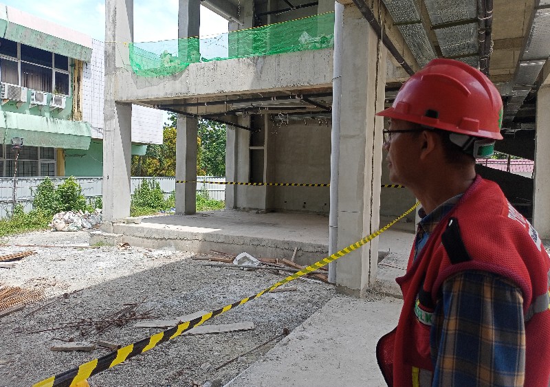 Pekerja PT Totalindo Tewas di Proyek ADB Kampus Unri, Ada Unsur Kelalaian?