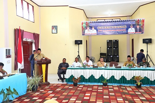 Bupati Siak Minta Program Pemberdayaan Masyarakat Jadi Prioritas di Musrenbang RKPD Kecamatan