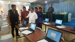 Hari Pertama Tes CPNS, Bupati: Meranti Jangan Jadi Batu Loncatan Ambil NIP PNS