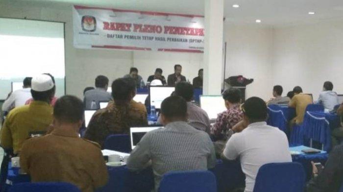 KPU Pelalawan Tetapkan DPTHP-2, Ada Tambahan 6.390 Pemilih