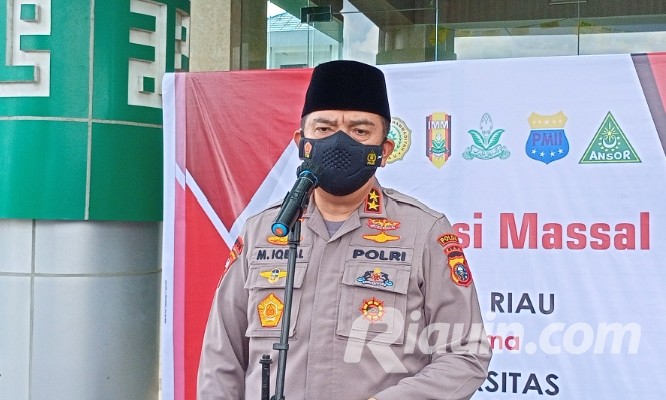Kapolda Riau: Lakukan Dua Langkah Antisipasi Cegah Penyebaran Covid-19