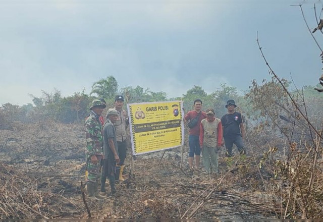 Selama Maret 2024, Empat Pelaku Karhutla Diamankan Polda Riau