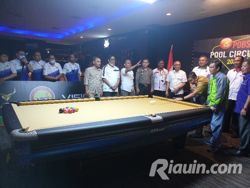 60 Peserta dan Atlit Nasional Ikuti Turnamen Biliar Seri-3 di Pekanbaru