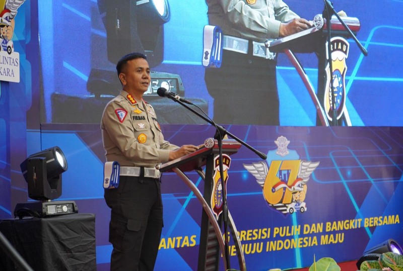Peringatan HUT 67, Dirlantas Polda Riau Launching ETLE Tahap III