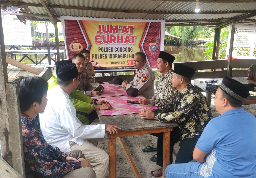 Sosialisasikan Cooling System, Polsek Concong Serap Aspirasi dan Keluhan Warga