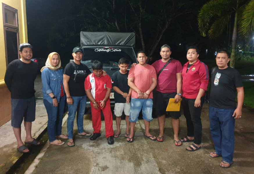 Karyawan SPBU dan Pelaku Penyalahgunaan Bio Solar Subsidi di Pelalawan Diringkus Polisi