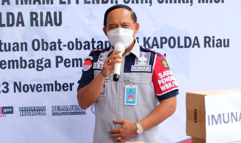 Terbanyak Dumai, 386 Narapidana di Riau Positif Corona