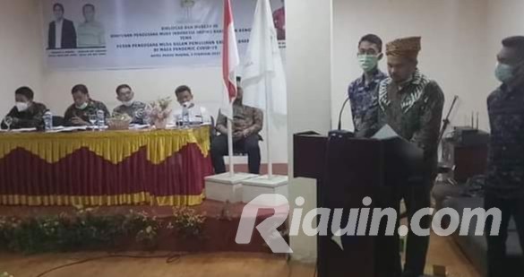 Azrul Noor Resmi Nahkodai HIPMI Bengkalis Hingga 2024