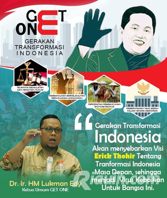 Diinisiasi Lukman Edy, 34 Provinsi akan Dukung Visi Erick Thohir Lewat Get One