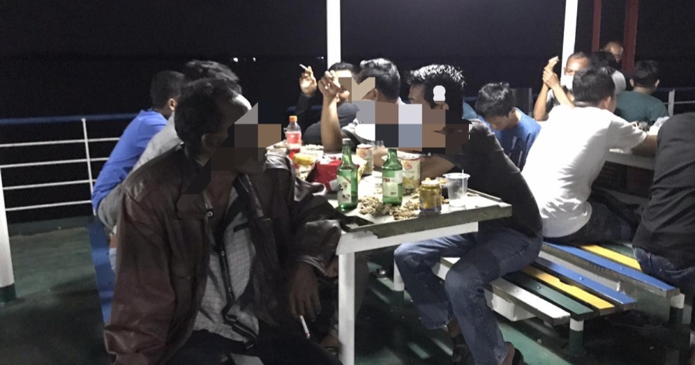 Pesta Tahun Baru di Kapal Roro Berembang Meranti, 2 Pemakai Narkoba dan 1 Positif Corona