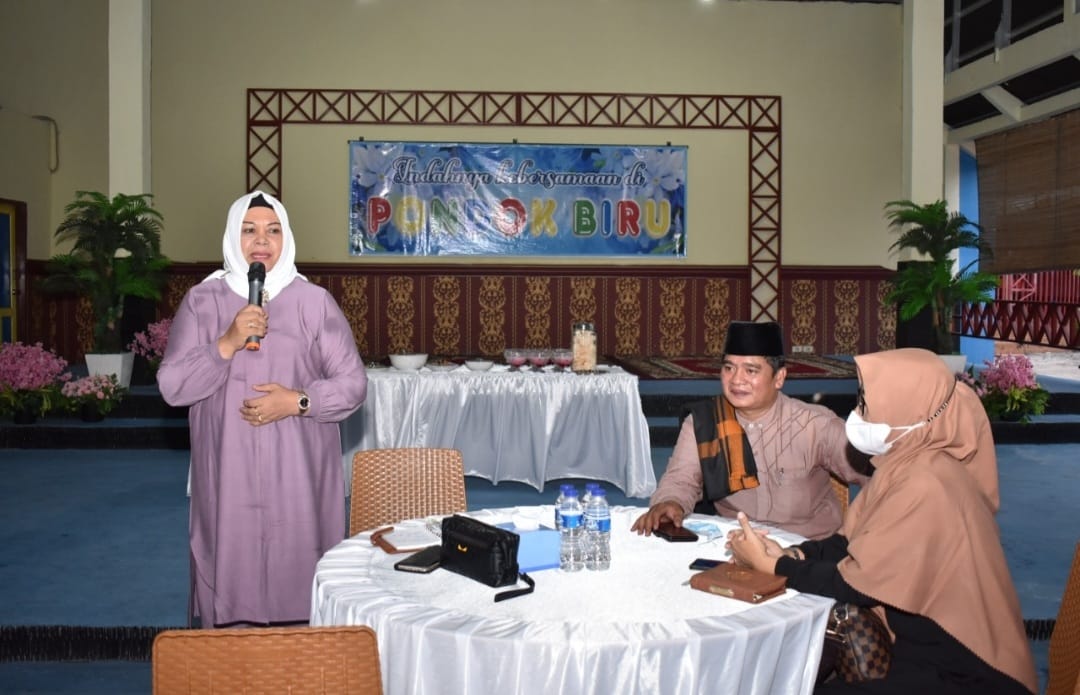 Safari Ramadhan Bersama Guru MDTA di Mandau, Kholijah: Mari Pererat Silaturahmi