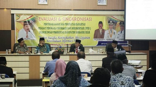 Bupati Inhil Buka Penyempurnaan RPJMD Renstra dan Pohon Kinerja Perangkat Daerah 2018 - 2023