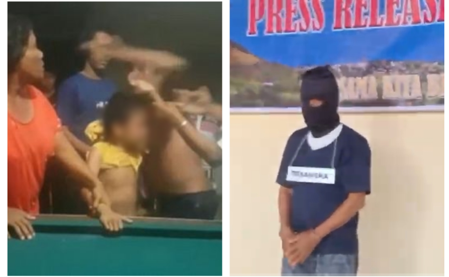Viral Video Pria Benturkan Kepala Anak ke Meja Biliar, Pelaku Dibekuk Polisi