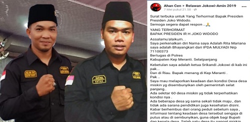 GERANAT Meranti Minta Kepolisian Usut Ucapan Seorang Istri Polisi