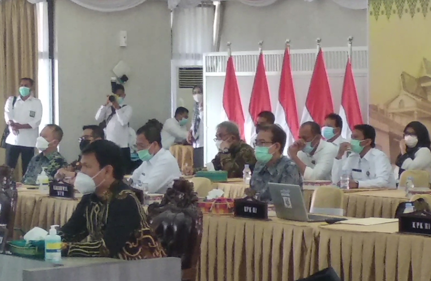 KPK Sosialisasikan Pemberantasan Korupsi Terintegrasi Kepala Daerah Se-Riau