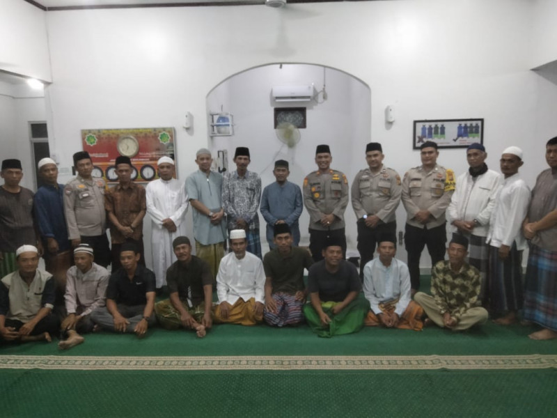 Begini Cara Polsek Tanah Putih Tanjung Melawan Sosialisasikan Pemilu Damai