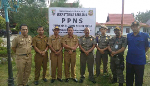 Tahun Ini, Satpol PP Pelalawan Bentuk Sekber PPNS