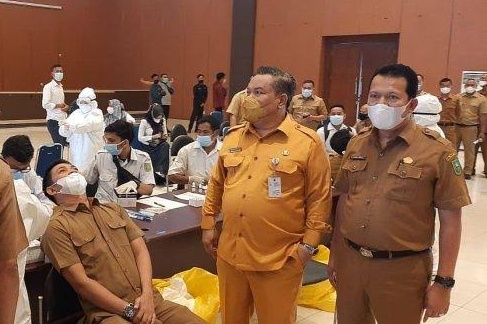 Swab Massal di Dinas PUPR Riau, 63 Pegawai Positif Covid-19
