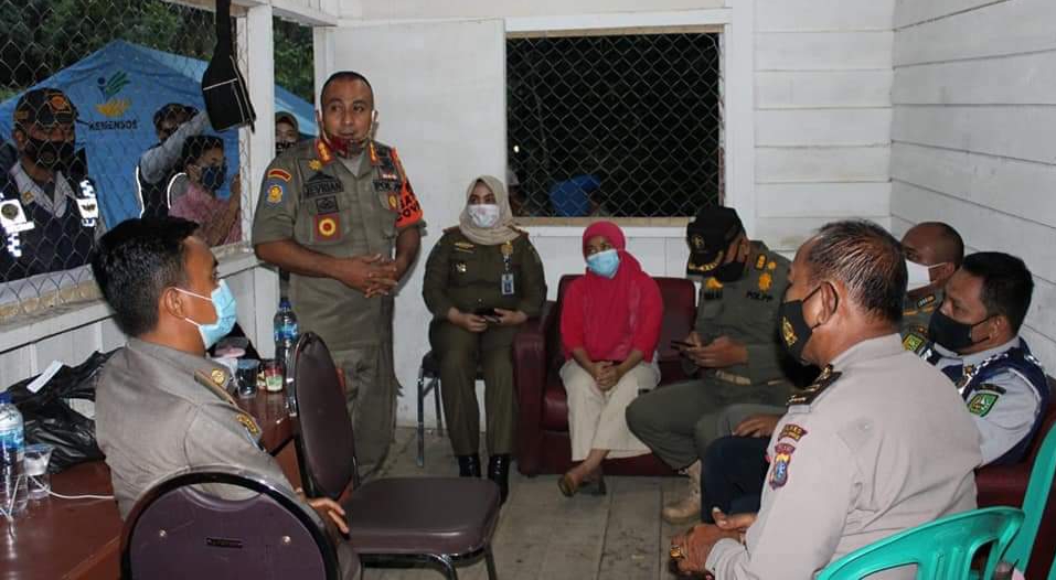 Mau Pergi Libur Keluar Daerah, 7 ASN Kuansing Terjaring Razia di Pos Perbatasan