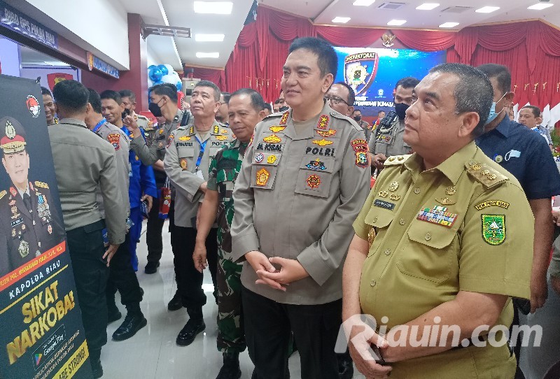 Irjen M Iqbal Launching Aplikasi QRIS dan Buka Rakernis Polairud Polda Riau