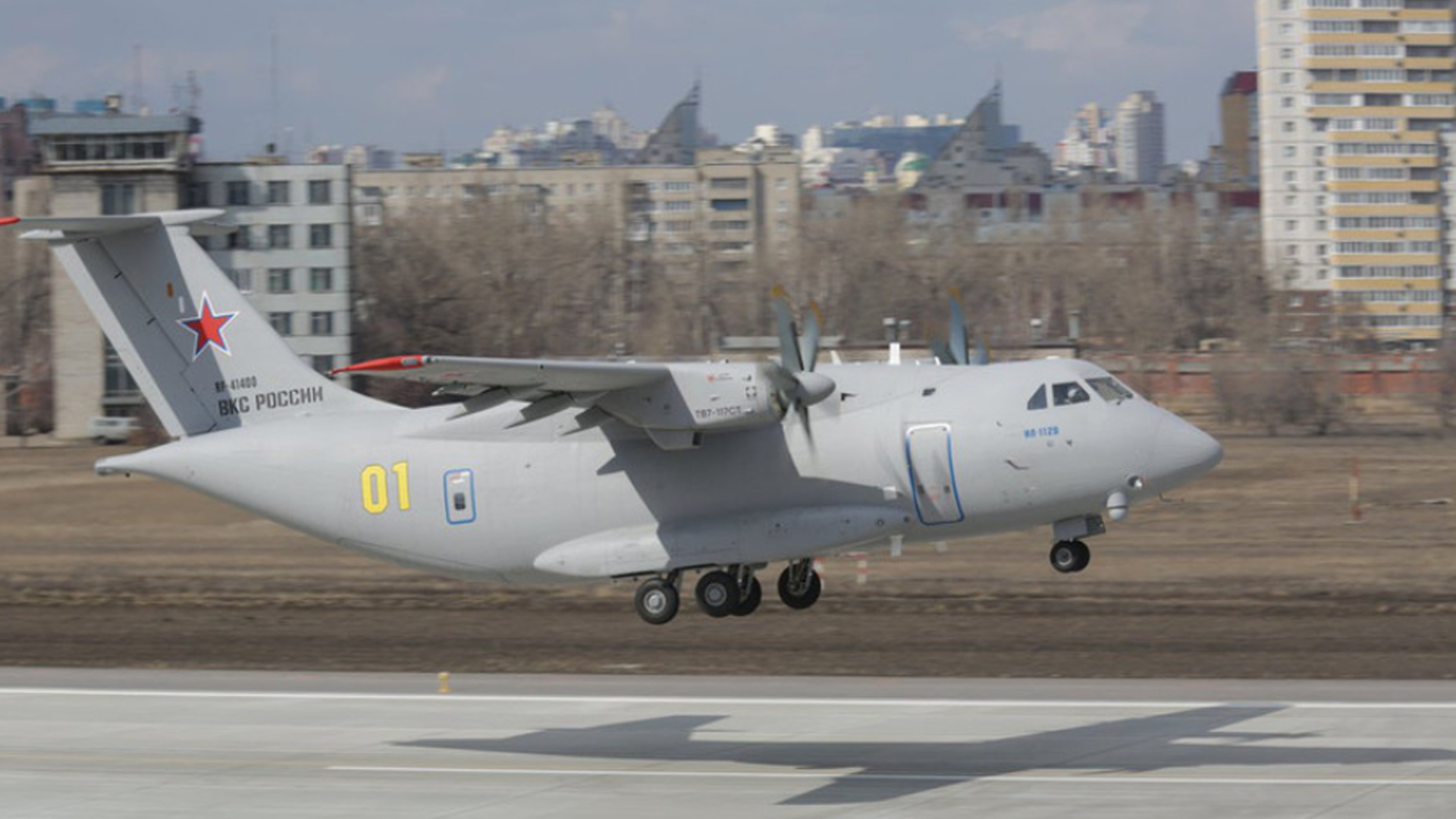 Pesawat Angkut Militer Il-112V Jatuh saat Uji Terbang, Seluruh Awak Tewas