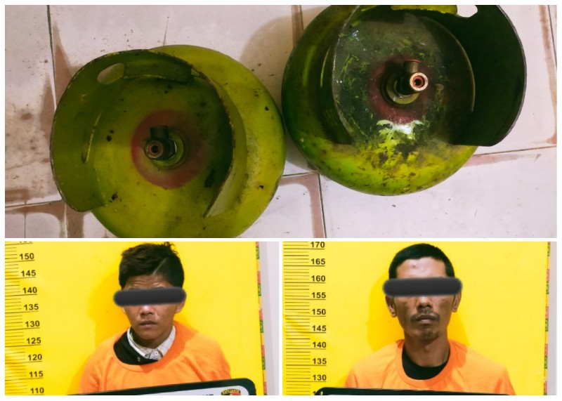 Pencuri Ayam Bangkok dan Tabung Gas di Warung Ayam Potong Ditangkap