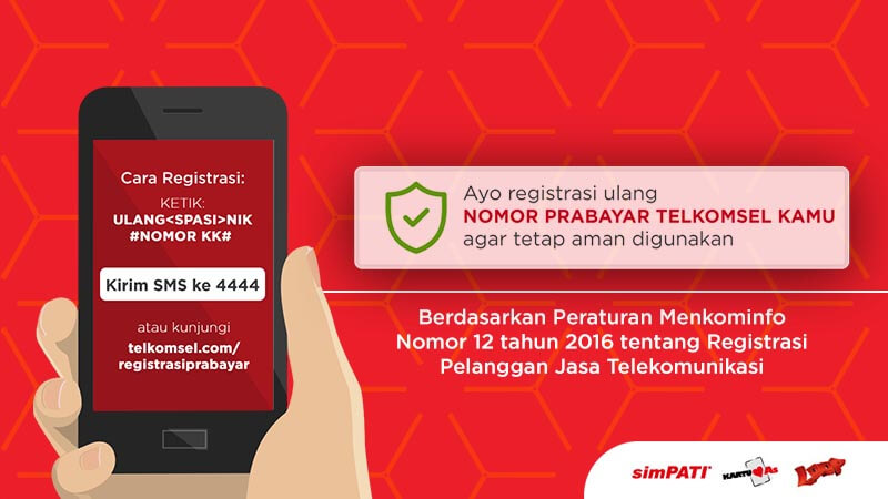 Telkomsel Terus Geber Registrasi SIM Card