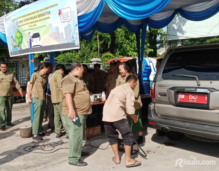 Pusat Pengendalian Pembangunan Ekoregion Sumatera Gelar Uji Emisi