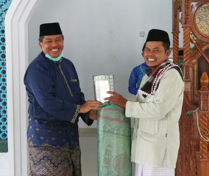 Safari Jumat, Bupati Alfedri Ingatkan Masyarakat Patuhi Protokol Kesehatan