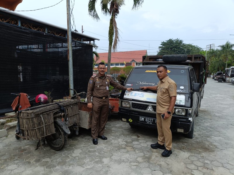 Delapan Armada Sampah Ilegal Disita Tim Gabungan di Pekanbaru