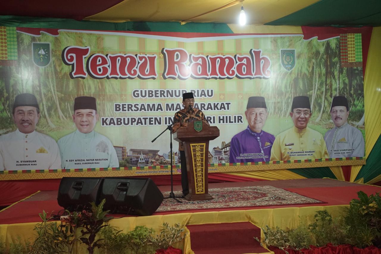 Bupati Inhil Kupas Potensi Dan Bonanza Perkelapaan Di Masa Lalu
