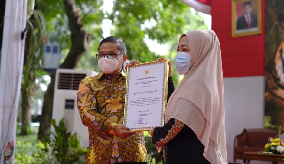 KLHK Beri Penghargaan Lifetime Achievement Award kepada Haidir Anwar Tanjung 