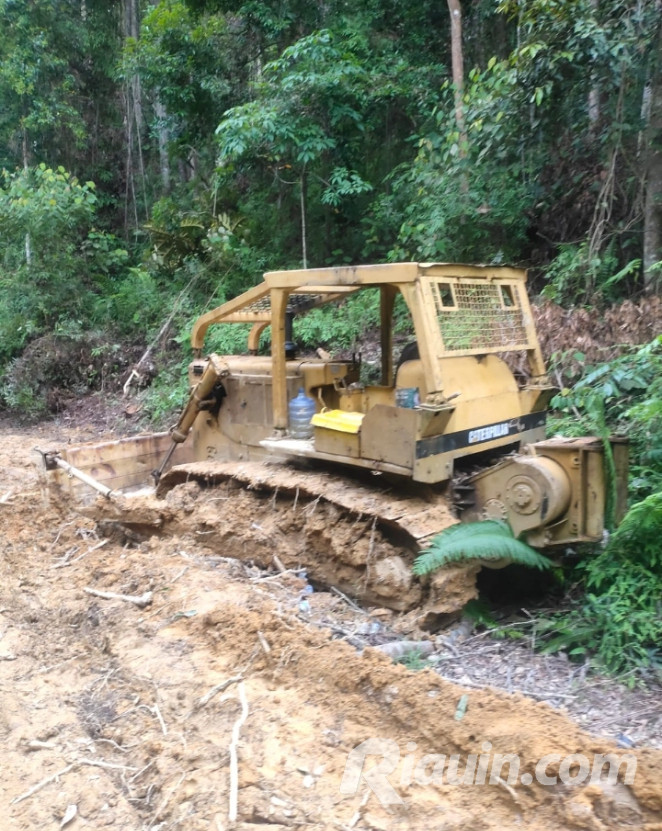 Alat Berat yang Ditemukan Warga dalam Hutan Lindung Bukit Tabandang Bukan untuk Kegiatan Ilegal Logging