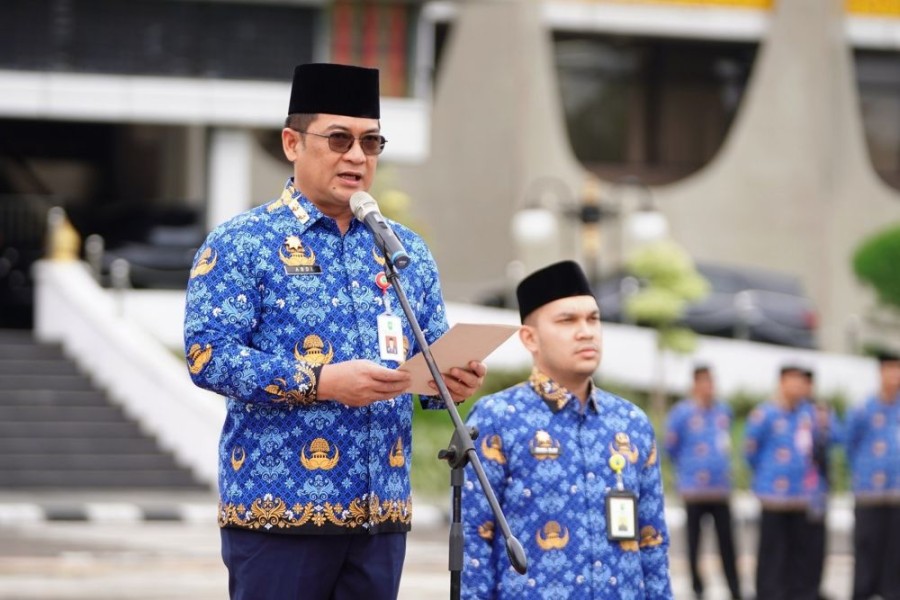 Momentum Bela Negara Ke-77, Sekdaprov Riau Ingatkan Pentingnya Persatuan