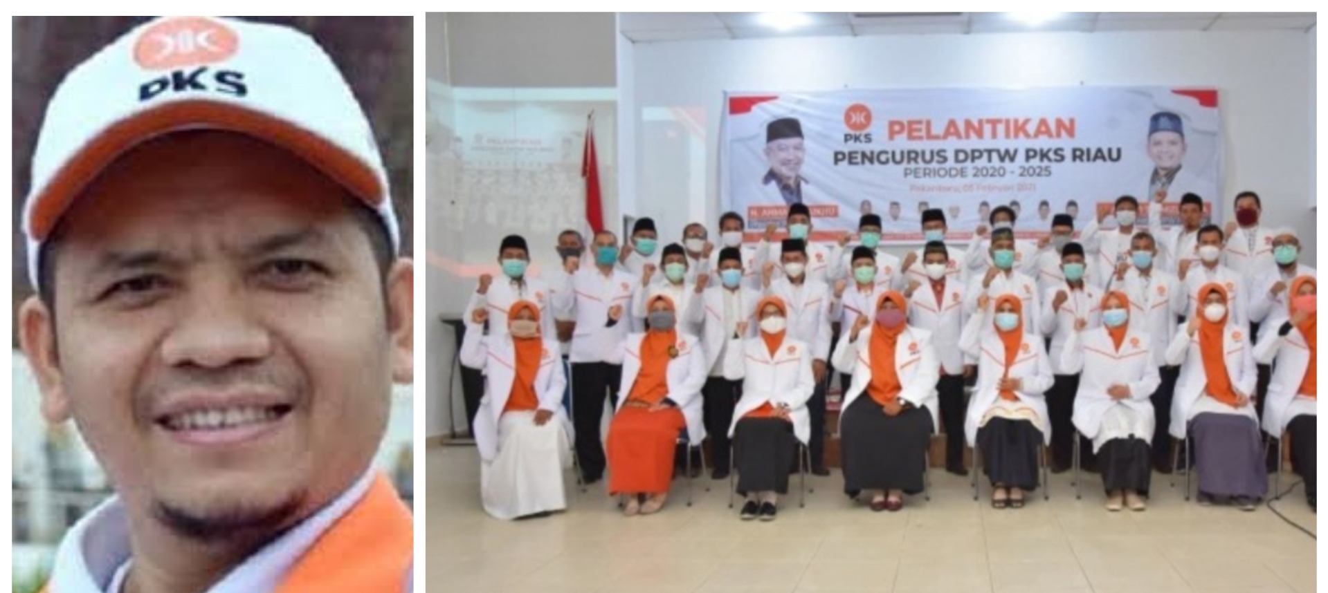 Ahmad Tarmizi Dilantik Jadi Ketua PKS Riau, Ini Nama Pengurus Lainnya
