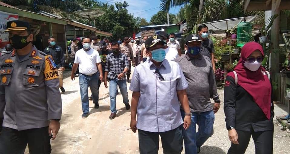 Digelar 20 April, Pj Bupati Inhu Cek Kesiapan Pelaksanaan PSU di TPS 3 Desa Ringin