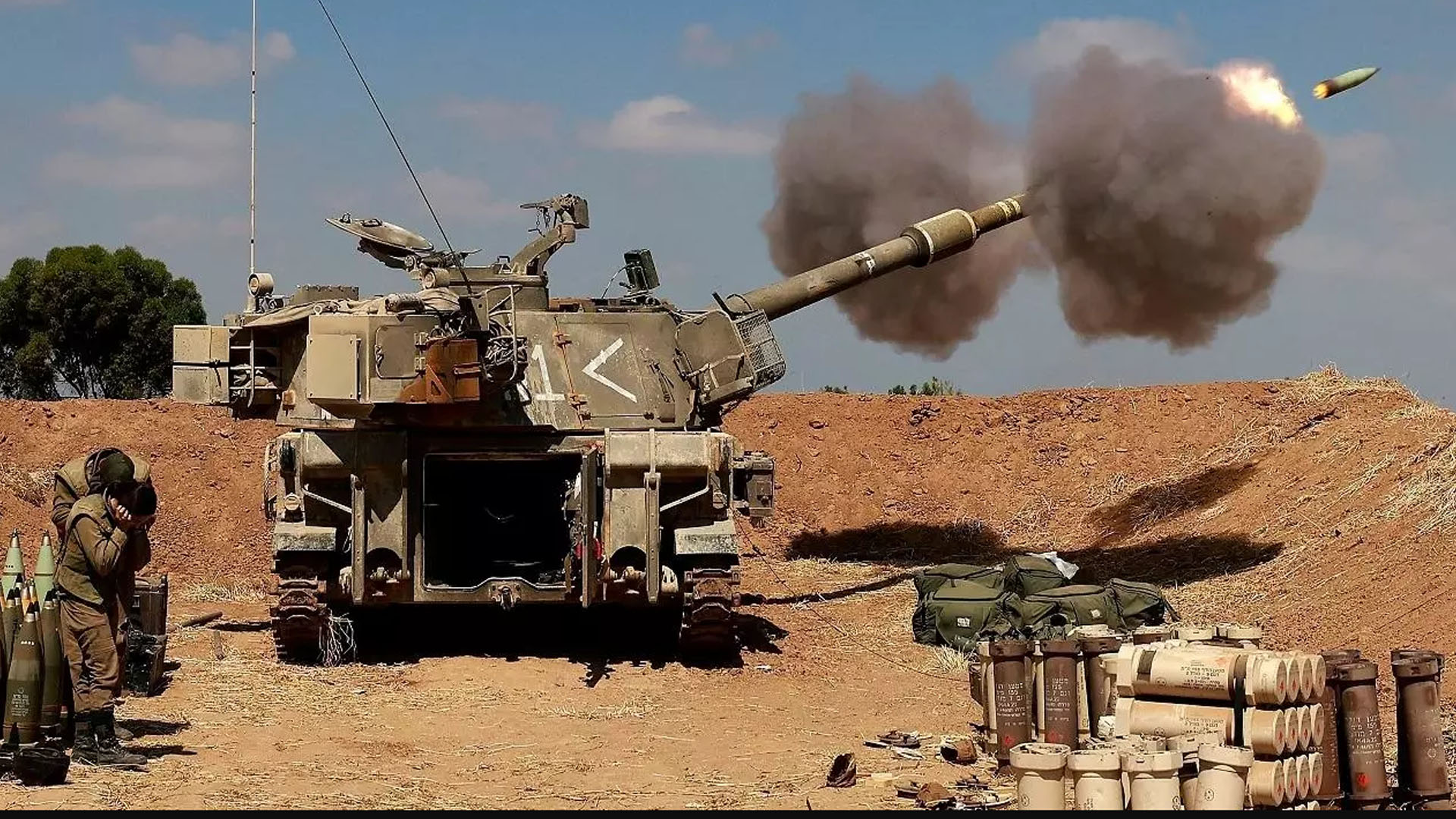 Artileri Israel Dikerahkan di Perbatasan Gaza