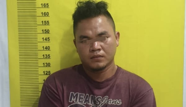 Nyambi Jual Sabu, Sopir Truk di Batang Cenaku Inhu Ditangkap Polisi
