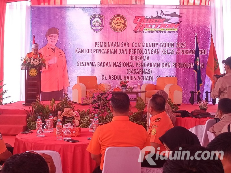 Kantor SAR Pekanbaru Gelar Pembinaan SAR Community dan Pelatihan BHD