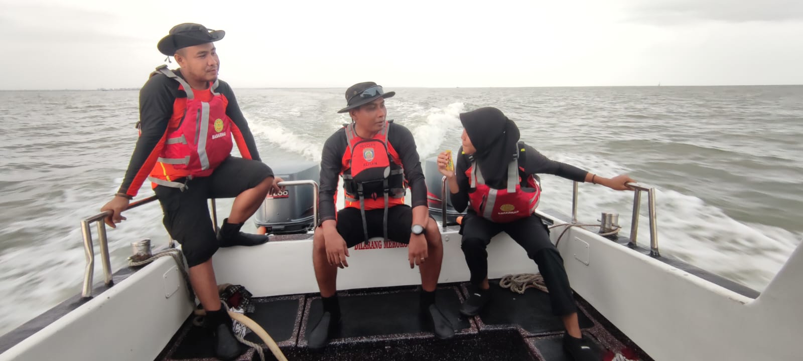 Memasuki Hari ke-3, Pencarian Korban Tabrakan Kapal di Panipahan Rohil Berlanjut