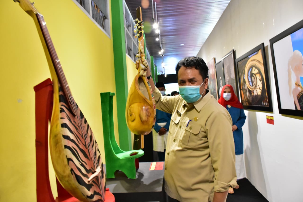 Pameran Seni Rupa di Museum Sang Nila Pekanbaru Sajikan Karya Seniman di Masa Pandemi