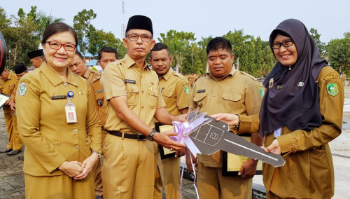Longsor di Kecamatan Tanah Merah, Inhil Hancurkan 10 Rumah