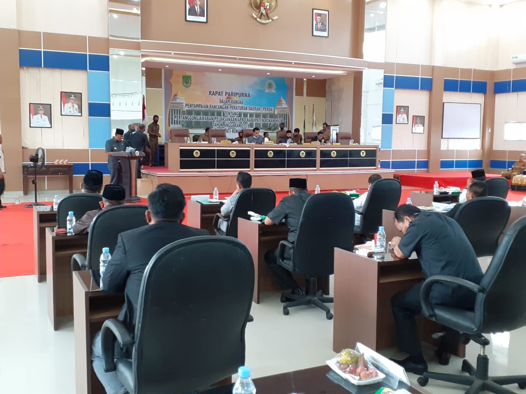 Bupati Suyatno Sampaikan Ranperda Pertanggungjawaban APBD 2019