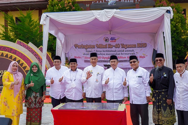 Dua Anggota DPRD Riau Hadiri Milad Yayasan IKHD Ke 40 di Pondok Pesantren Al Jauhar Asrama Tribata Duri