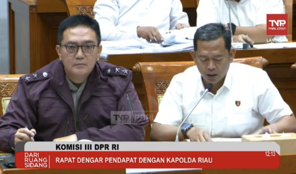 Komisi III DPR Pertanyakan Polda Riau Pasang Plang Bicara di Lahan PT TBS