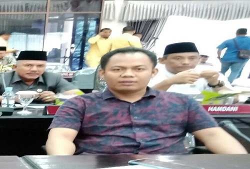 Bupati Wardan Melantik Pengurus Ikatan Pelajar Riau - Yogyakarta Komisariat Inhil
