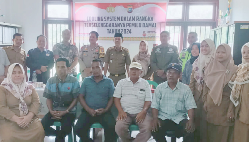 Empat Hari Jelang Pemilu, Polisi Jalin Sinergitas Bersama Warga Kubu