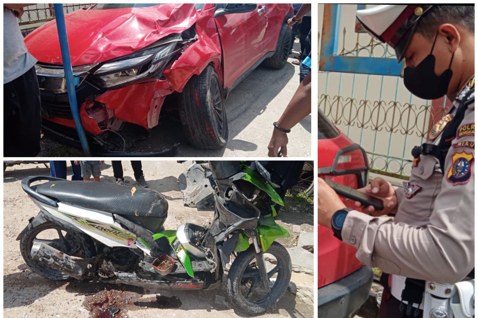 Kasus Tabrakan Maut Mobil HRV-Honda Beat di Duri Berlanjut, Pengemudi Mobil Segera Diperiksa